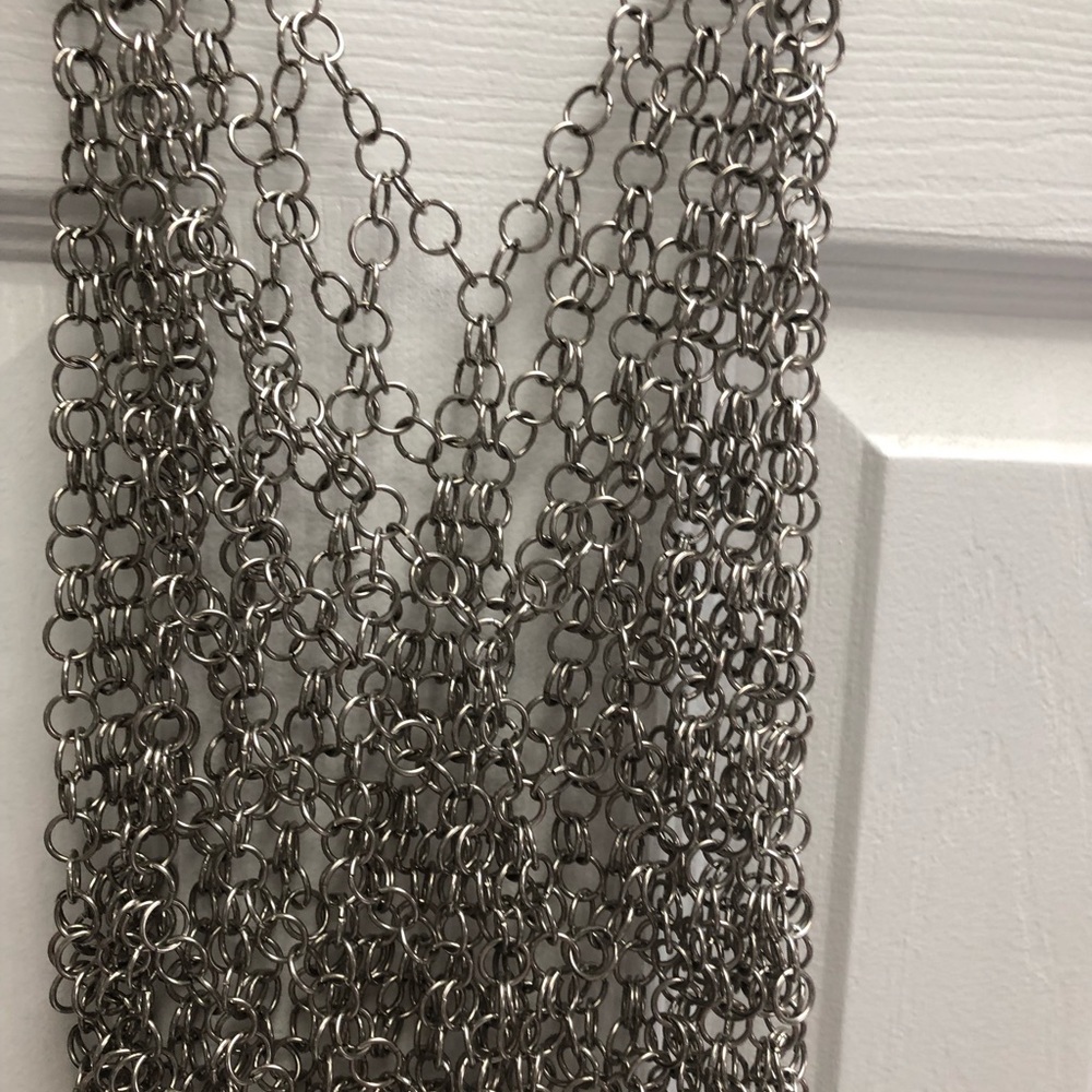 Chain Link - long shirt / mini dress length